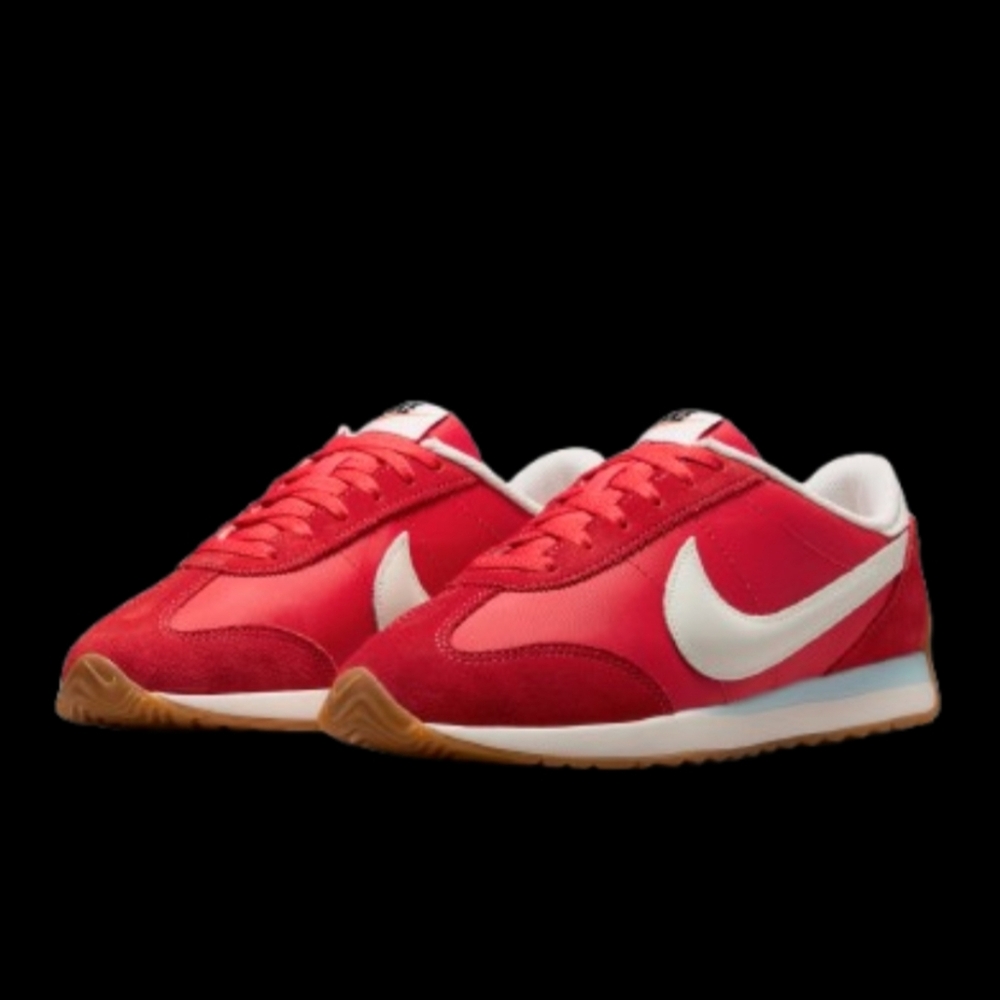 Nike Pacific Womens Crimson Red Glacier Blue Sail Gum Brown